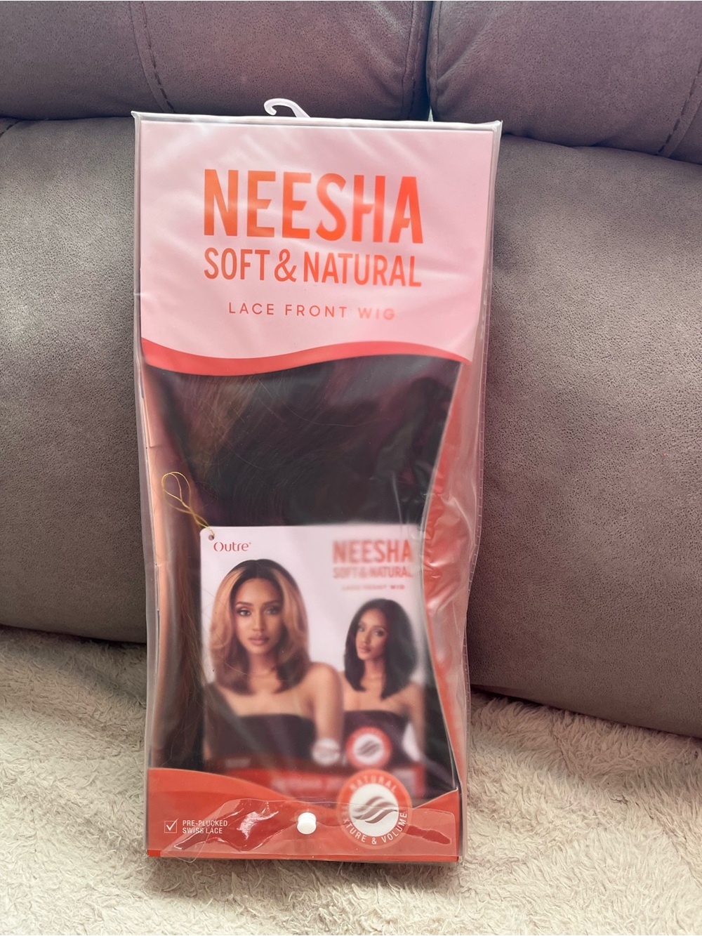 Outre Neesha 201 Soft & Natural Lace Front Wig — DRFF Honey Brown 16” NEW
